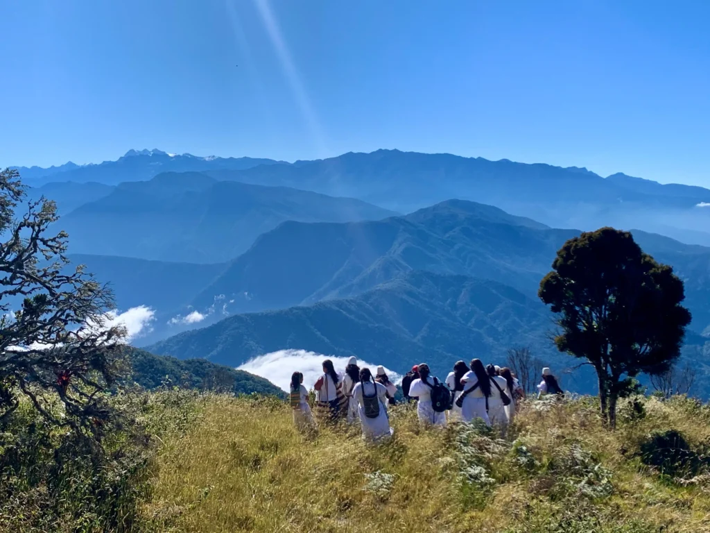 Paisaje de la Sierra Nevada de Santa Marta, Colombia